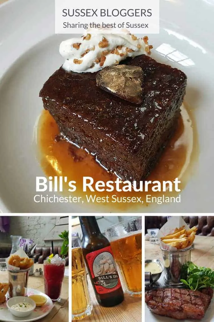 Bill's Restaurant, one of the best restaurants in Chichester, West Sussex, England and home to my favourite pudding in the world