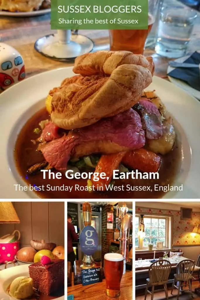The George Eartham and possibly the best Sunday Roast in West Sussex #England #SundayRoast #Eartham #WestSussex