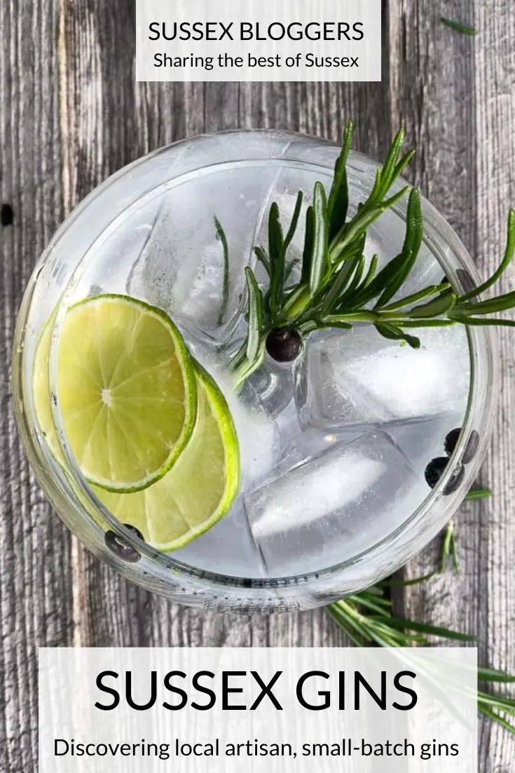 Sussex gins - a round up of the best artisan, small-batch Sussex gins