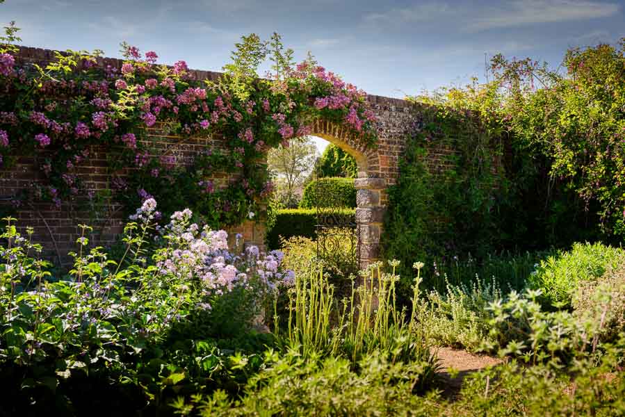 Wakehurst walled garden 
