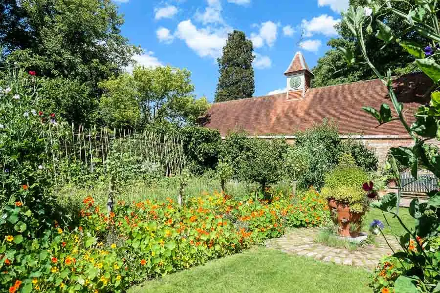 Kitchen Garden Pashley Manor Gardens in East Sussex