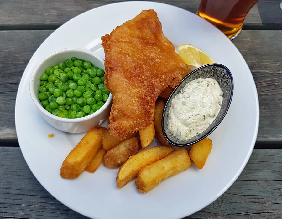 Fish n Chips at the Gribble