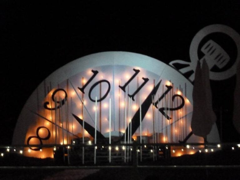 Burning of the clocks Brighton