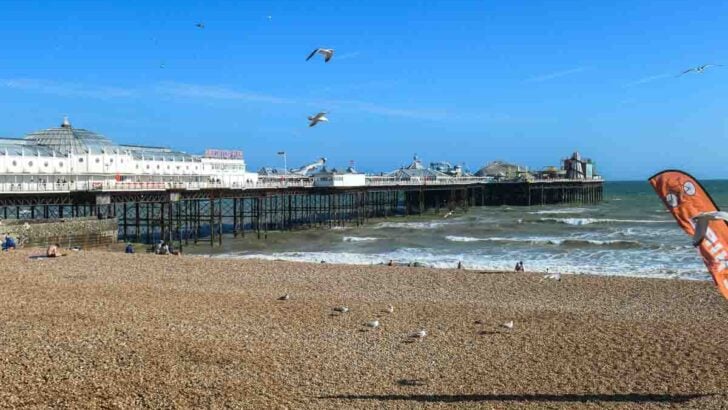 Brighton Beach, one of the top Brighton attractions