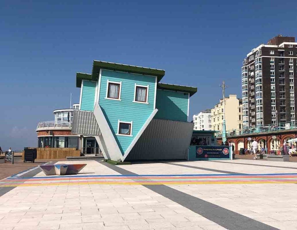 The Upside Down House, Brighton, East Sussex