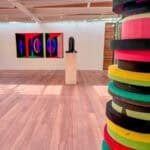 Pigott Gallery showing works by Eva Rothschild at Goodwood Art Foundation